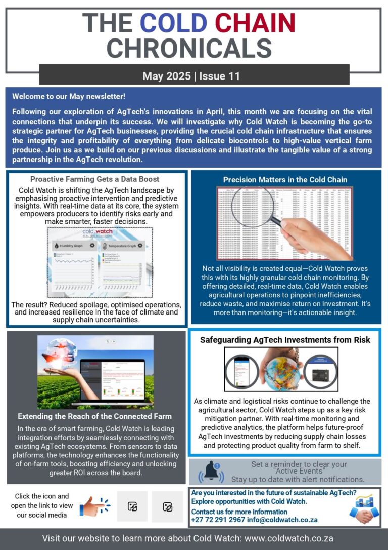 coldwatch may newsletter